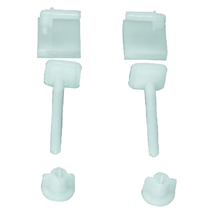 CERNIERA PER FISSAGGIO SEDILE WC 2 pz