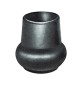 SOTTOPIEDE P/TUBO A PERA NERO 40 MM