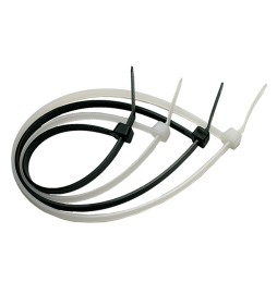 FASCETTA A STRAPPO PER CABLAGGIO mm 3,6 x 290 pz 100 - nero