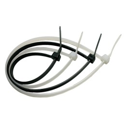 FASCETTA A STRAPPO PER CABLAGGIO mm 7,6 x 250 pz 100 - bianco