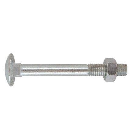 BULLONE ZINCATO TESTA TONDA T.T.Q.S.T.D.E. 5 x 50