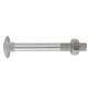 BULLONE ZINCATO TESTA TONDA T.T.Q.S.T.D.E. 6 x 45