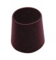 SOTTOSEDIA A GOCCIA NERO P/TUBO 20 MM**
