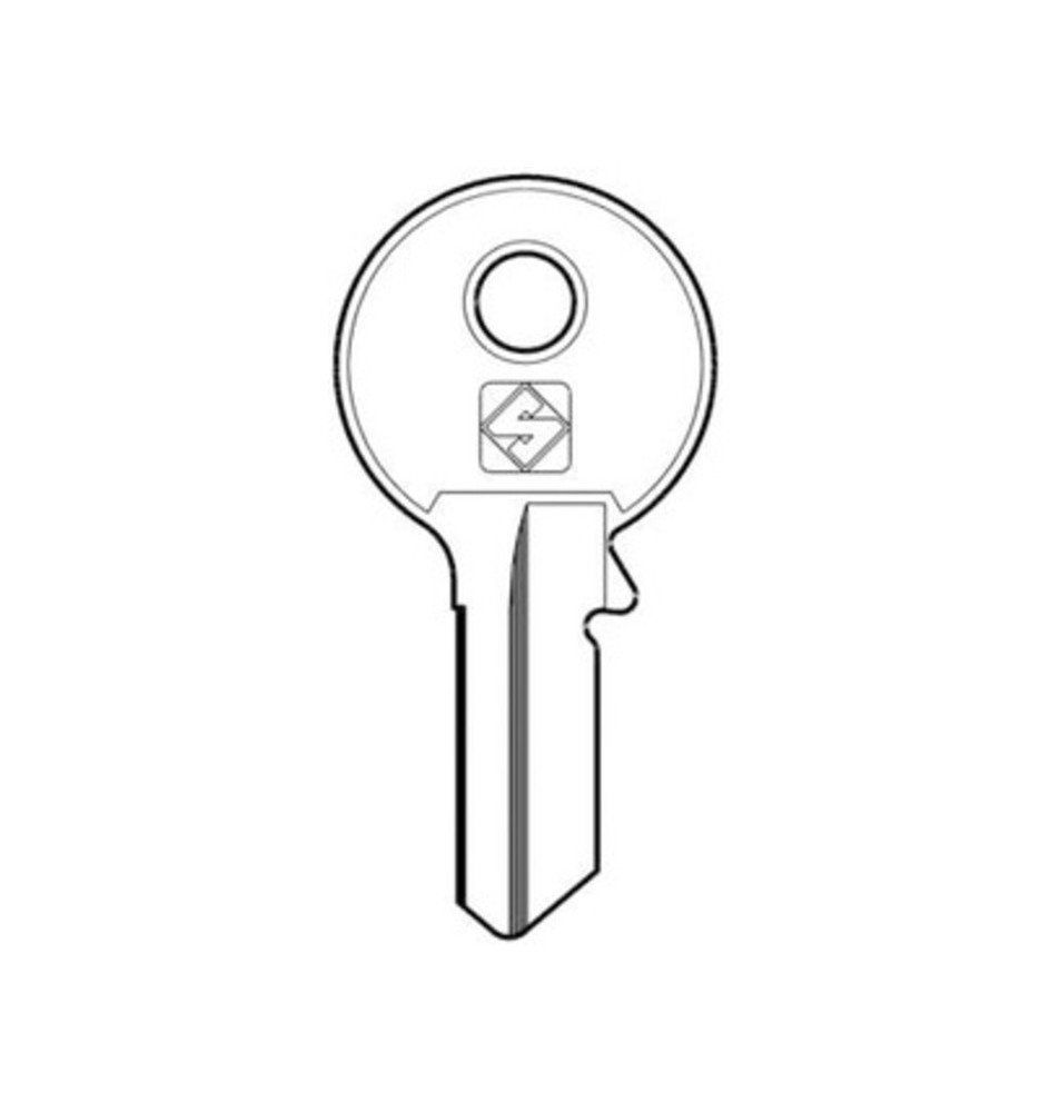 SILCA VI083 CHIAVE PROFILO OTTONE