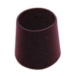 SOTTOSEDIA A GOCCIA NERO P/TUBO 22 MM**