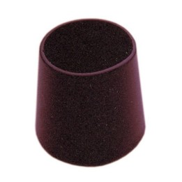 SOTTOSEDIA A GOCCIA NERO P/TUBO 25 MM**