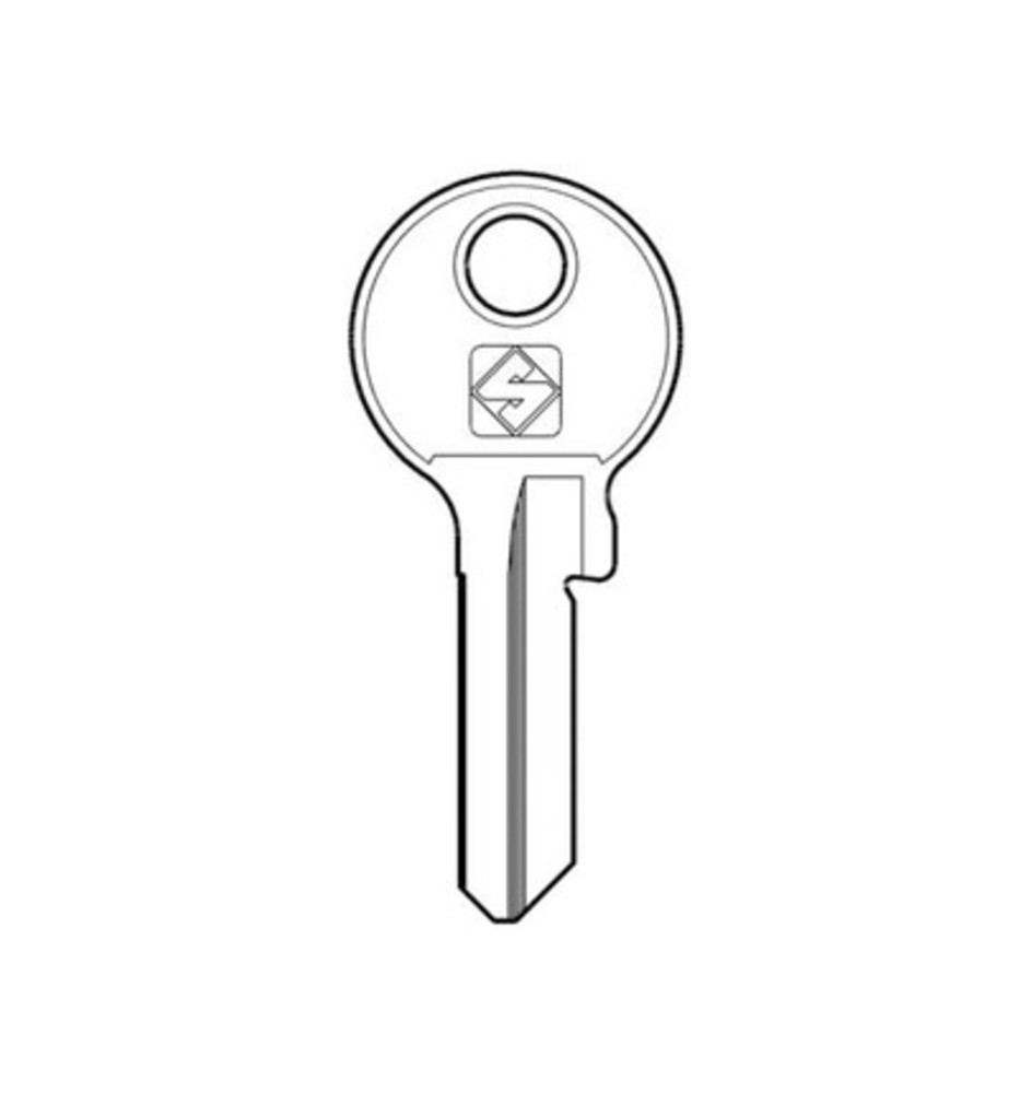 SILCA VI087 CHIAVE PROFILO OTTONE