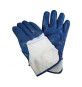 GUANTI PALMO E DITA RICOPERTO IN NITRILE BLU TG.10
