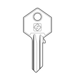 SILCA YA6 CHIAVE PROFILO OTTONE