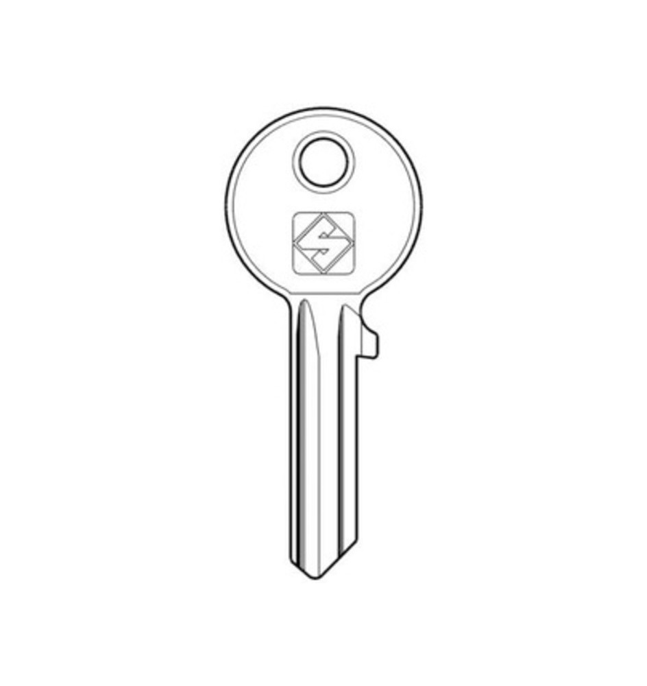 SILCA WA3 CHIAVE PROFILO OTTONE