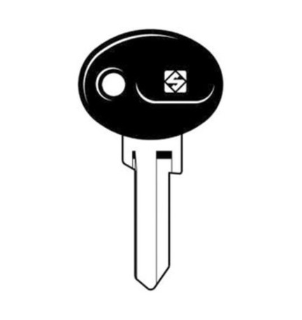 SILCA SIP2P CHIAVE AUTO TESTA PLASTICA ACCIAIO