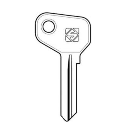 SILCA AF7A CHIAVE AUTO ACCIAIO