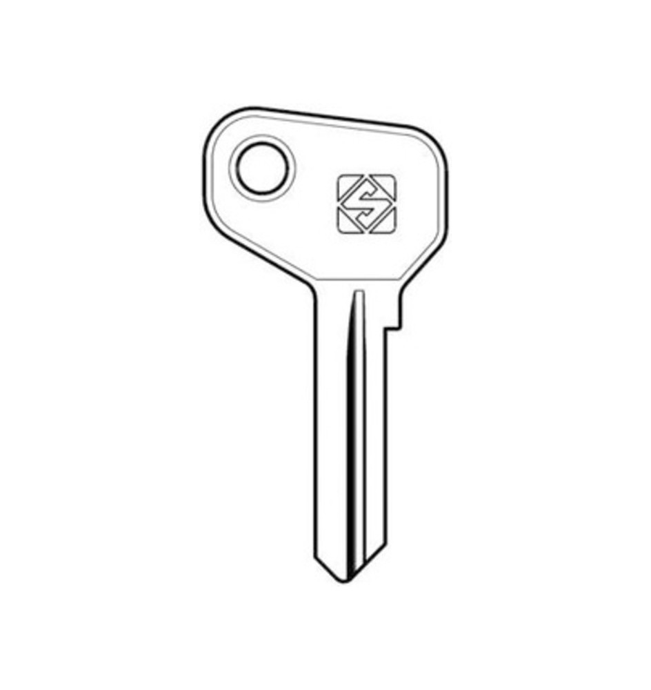 SILCA AF7A CHIAVE AUTO ACCIAIO
