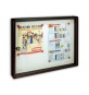 BACHECA FONDO MAGNETICO ALUBOX BC2 55X5X40 GR