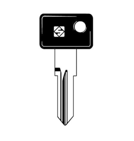 SILCA ZD10P CHIAVE AUTO TESTA PLASTICA ACCIAIO