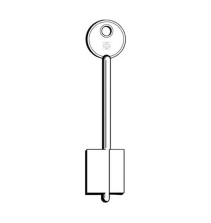 SILCA RL CHIAVE DOPPIA MAPPA OTTONE