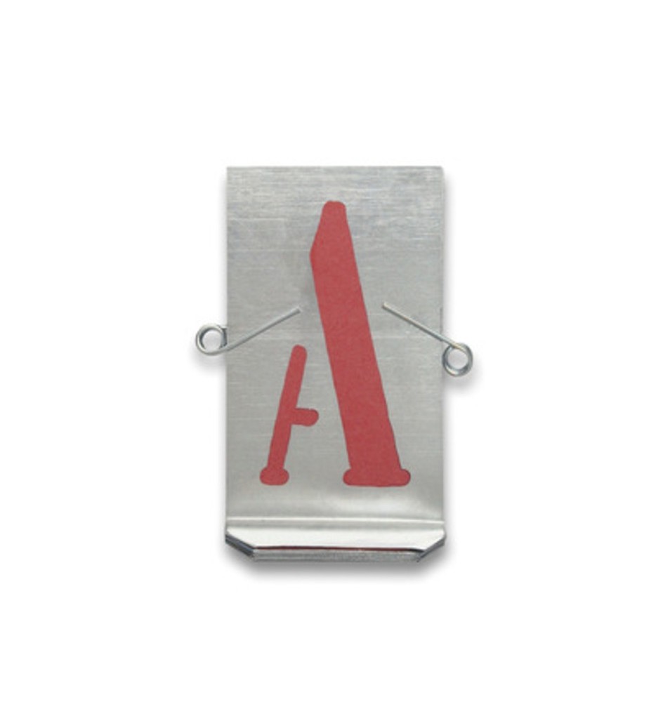 STAMPINI TRAFORATI 27 LETTERE DA 40 MM