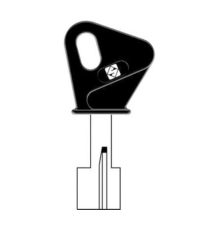 SILCA MT3P CHIAVE POMPA OTTONE