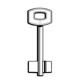 SILCA S CHIAVE DOPPIA MAPPA OTTONE