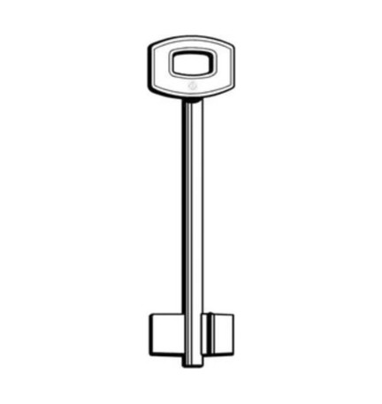 SILCA SB CHIAVE DOPPIA MAPPA OTTONE