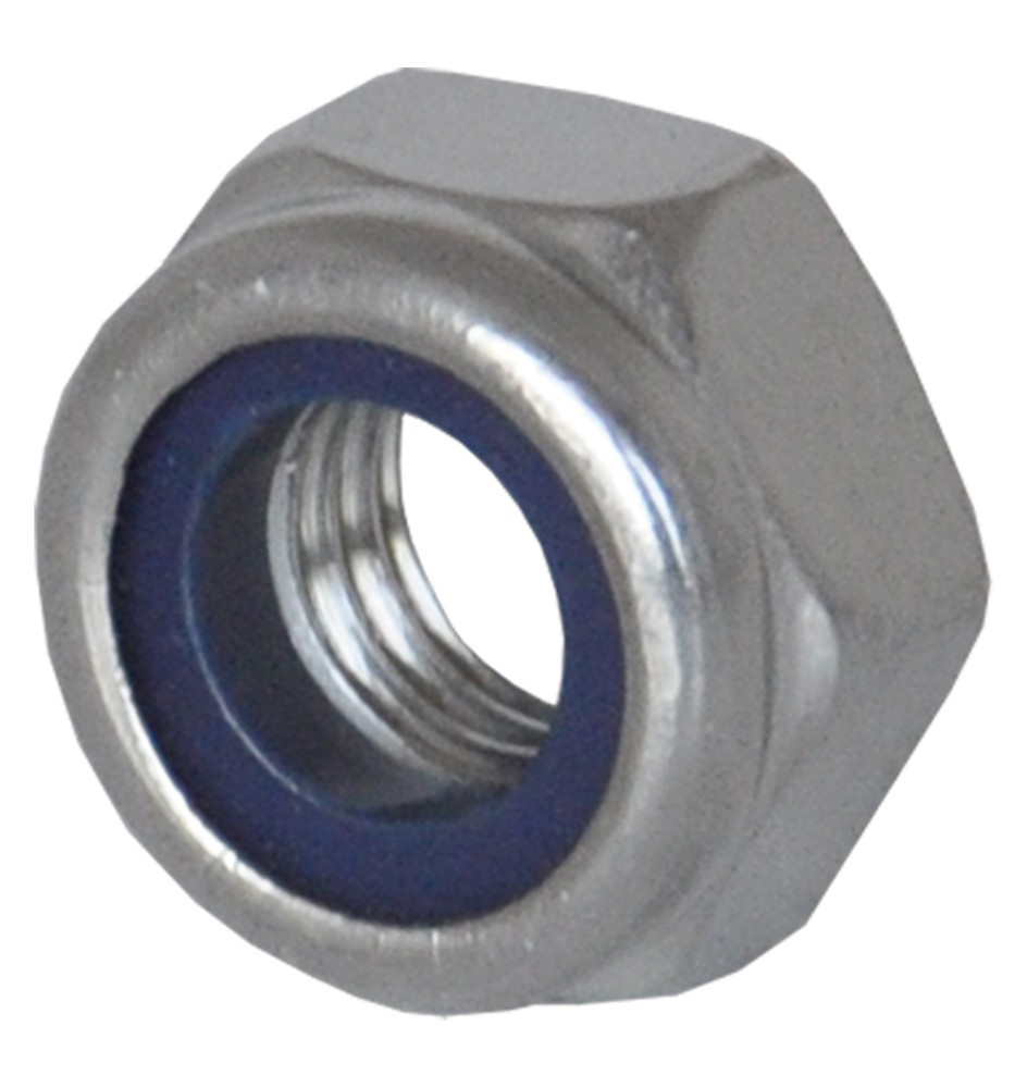 DADO ESAGONALE AUTOBLOCCANTE INOX A2 M 5
