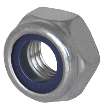 DADO ESAGONALE AUTOBLOCCANTE INOX A2 M 18