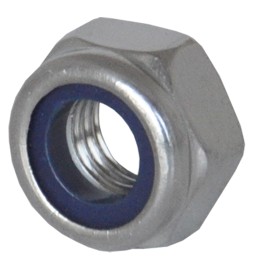 DADO ESAGONALE AUTOBLOCCANTE INOX A2 M 20