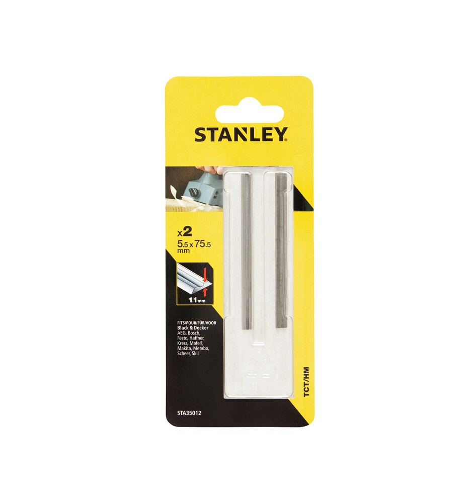 STANLEY STA35012 LAME PIALLETTO TCT 75 MM 2 PZ