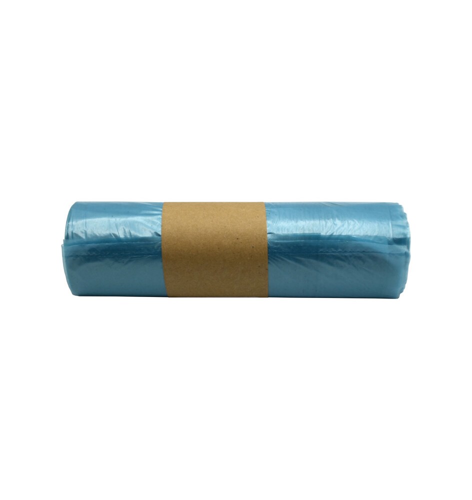 SACCHI NETTEZZA U. ROTOLO 50X60 CELESTE 15 PZ