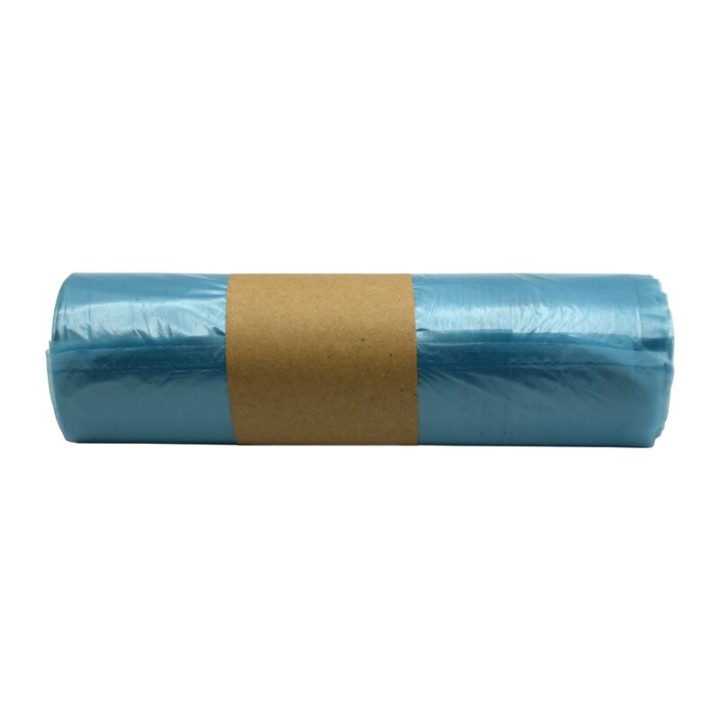 SACCHI NETTEZZA U. ROTOLO 50X60 CELESTE 15 PZ
