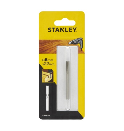 STANLEY STA66000 FRESA SCANALATURE DRITTE 6MM