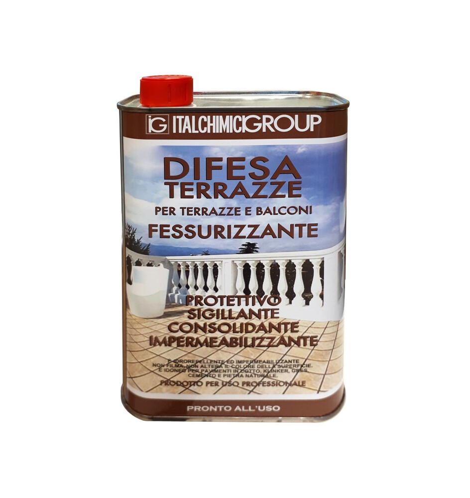 IMPERMEABILIZZANTE DIFESA TERRAZZE 1 L