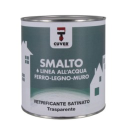 SMALTO ALLACQUA VETRIFICANTE CUVER TRASP SAT 750 ML