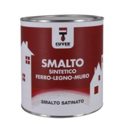 SMALTO CUVER 0,750 L SATINATO BIANCO