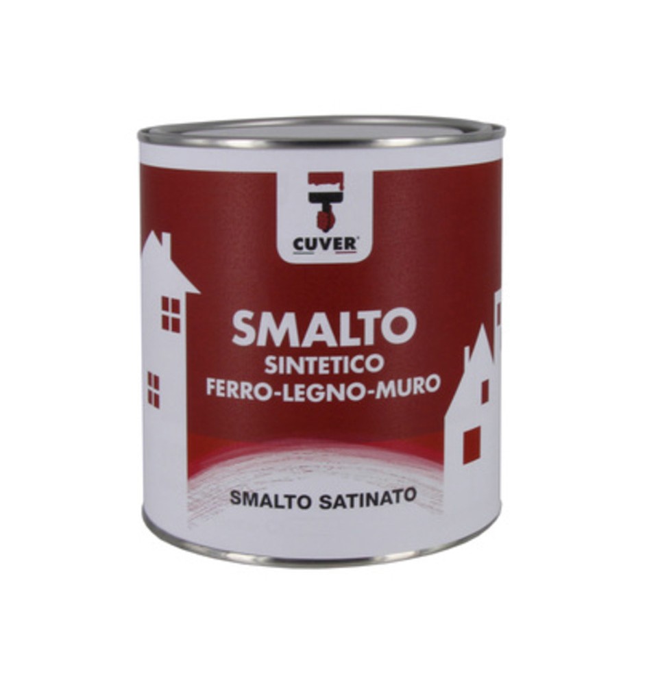 SMALTO CUVER 0,750 L SATINATO NERO