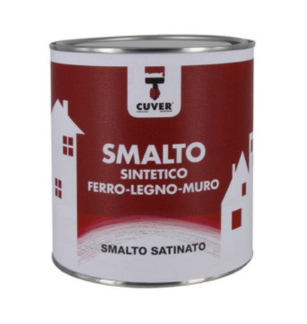 SMALTO CUVER 0,750 L SATINATO NERO