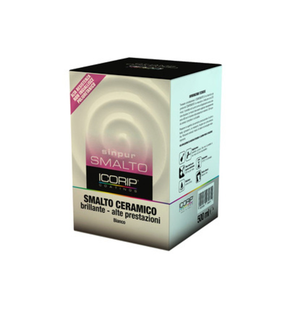 SMALTO CERAMICO SINPUR 0,500 L BIANCO