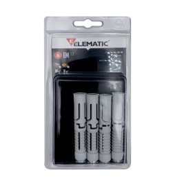 ELEMATIC BLISTER TASSELLO EM12 12X70 MM 4 PZ