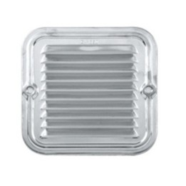 GRIGLIA AERAZIONE ALLUM C/RETE ANTINS 14X14 CM