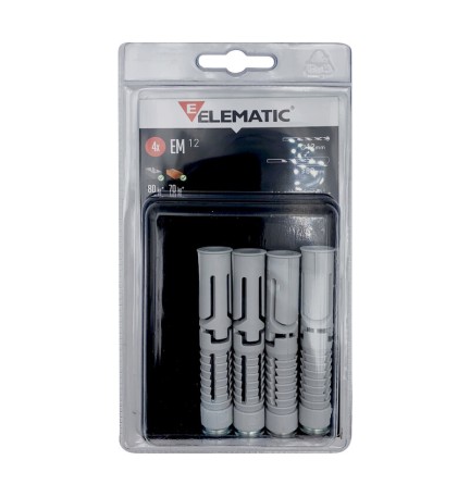 ELEMATIC BLISTER TASSELLO EM14 14X75 MM 4 PZ