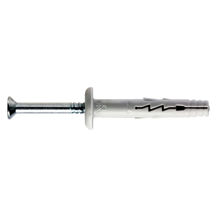 TASSELLO NYLON A PERCUSSIONE 'TURBO JET' TJ6-32B 6 x 32 - vite 3,8 x 37