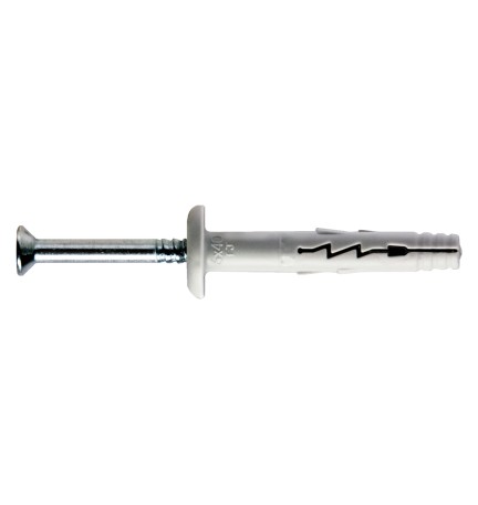 TASSELLO NYLON A PERCUSSIONE 'TURBO JET' TJ6-40B 6 x 40 - vite 3,8 x 45