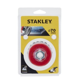 STANLEY STA36080 SPAZZOLA ACCIAIO A TAZZA D 75