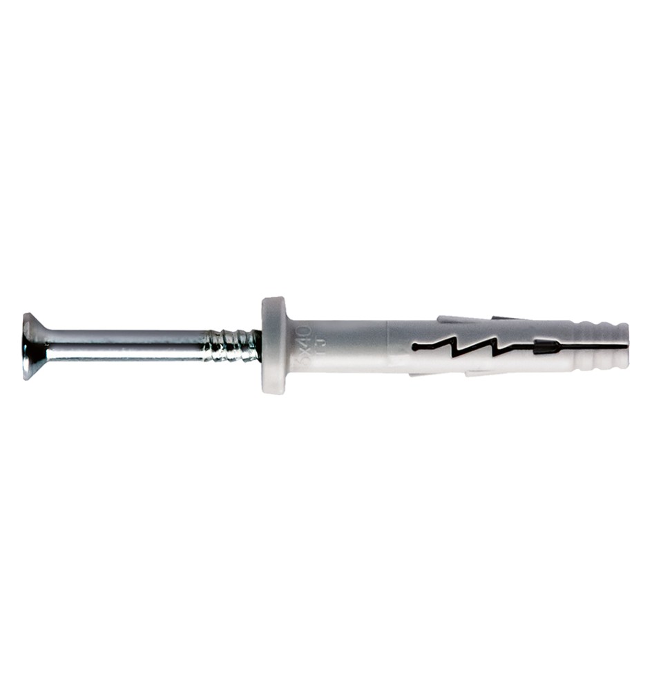 TASSELLO NYLON A PERCUSSIONE 'TURBO JET' TJ6-55V 6 x 55 - vite 3,8 x 60