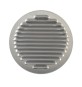 GRIGLIA AERAZIONE ALLUM C/RETE ANTINS D 100 MM