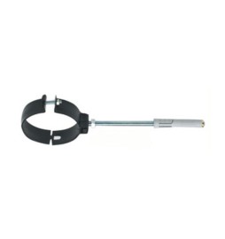 COLLARE P/TUBO STUFA A PELLET NERO SAT D 8 CM