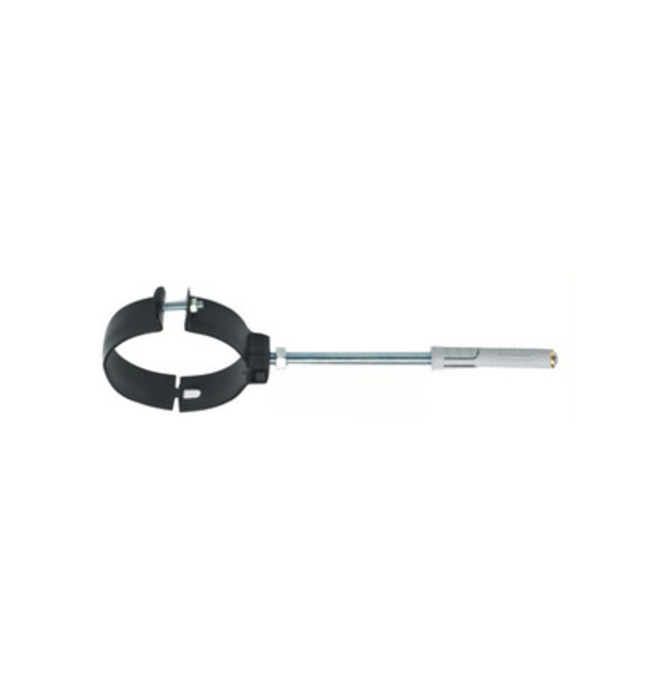 COLLARE P/TUBO STUFA A PELLET NERO SAT D 8 CM