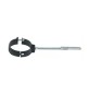 COLLARE P/TUBO STUFA A PELLET NERO SAT D 8 CM