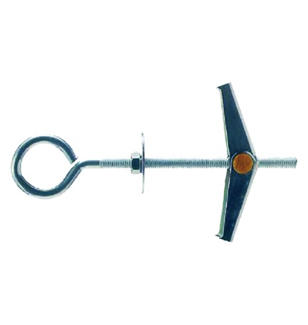 ANCORA ACCIAIO 'DE' DE3 - ø foro 14 mm - vite M 4 x 75