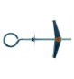 ANCORA ACCIAIO 'DE' DE3 - ø foro 14 mm - vite M 4 x 75